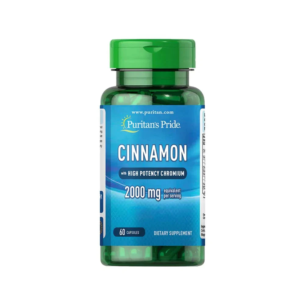 PURITANS PRIDE CINNAMON 2000MG CAPS 60S
