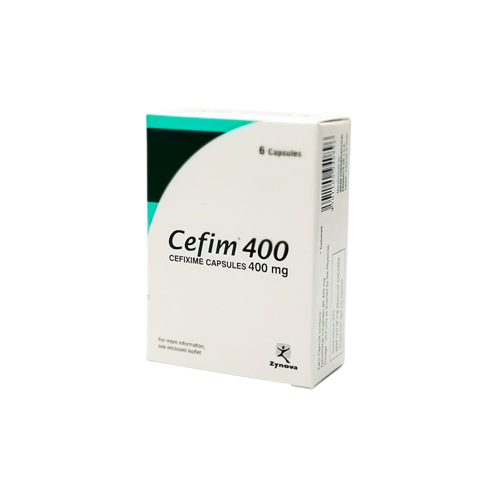 CEFIM 400MG 6S CAP