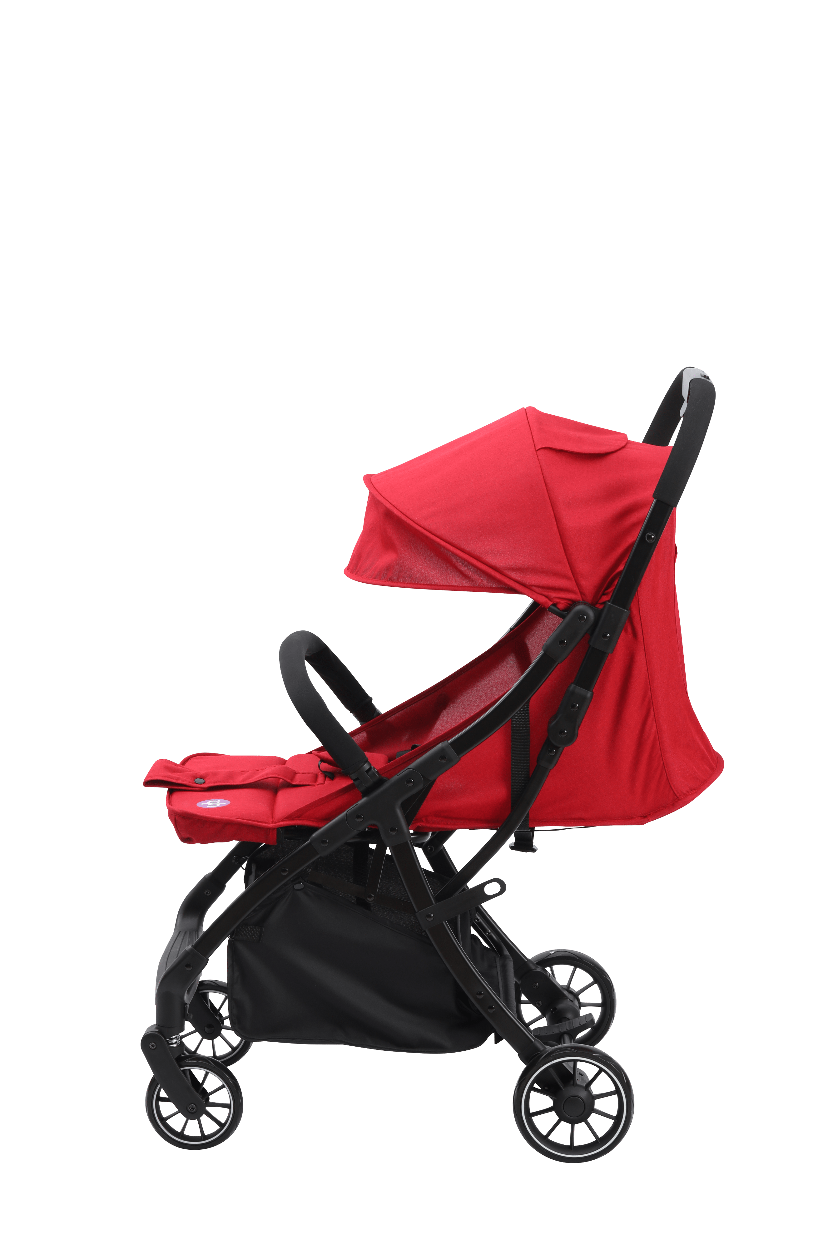 عربة أطفال هابابي بريميون كابين - أحمر - Y1R