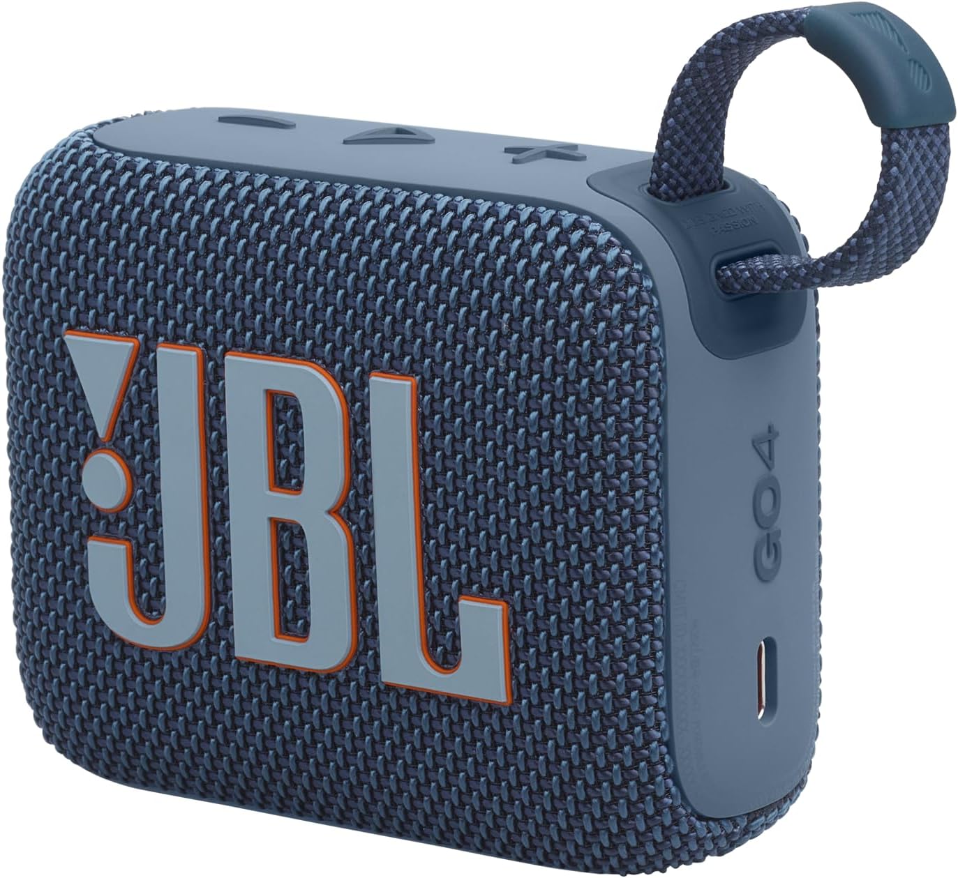JBL GO 4 Ultra Portable Bluetooth Speaker Bundle with gSport Silicone Sleeve (Blue)