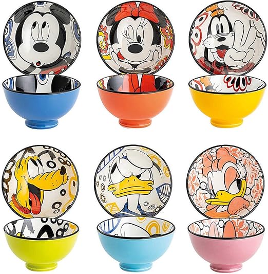 Egan Disney Forever & Ever Pluto Small Bowl 300 ML – Premium Stoneware