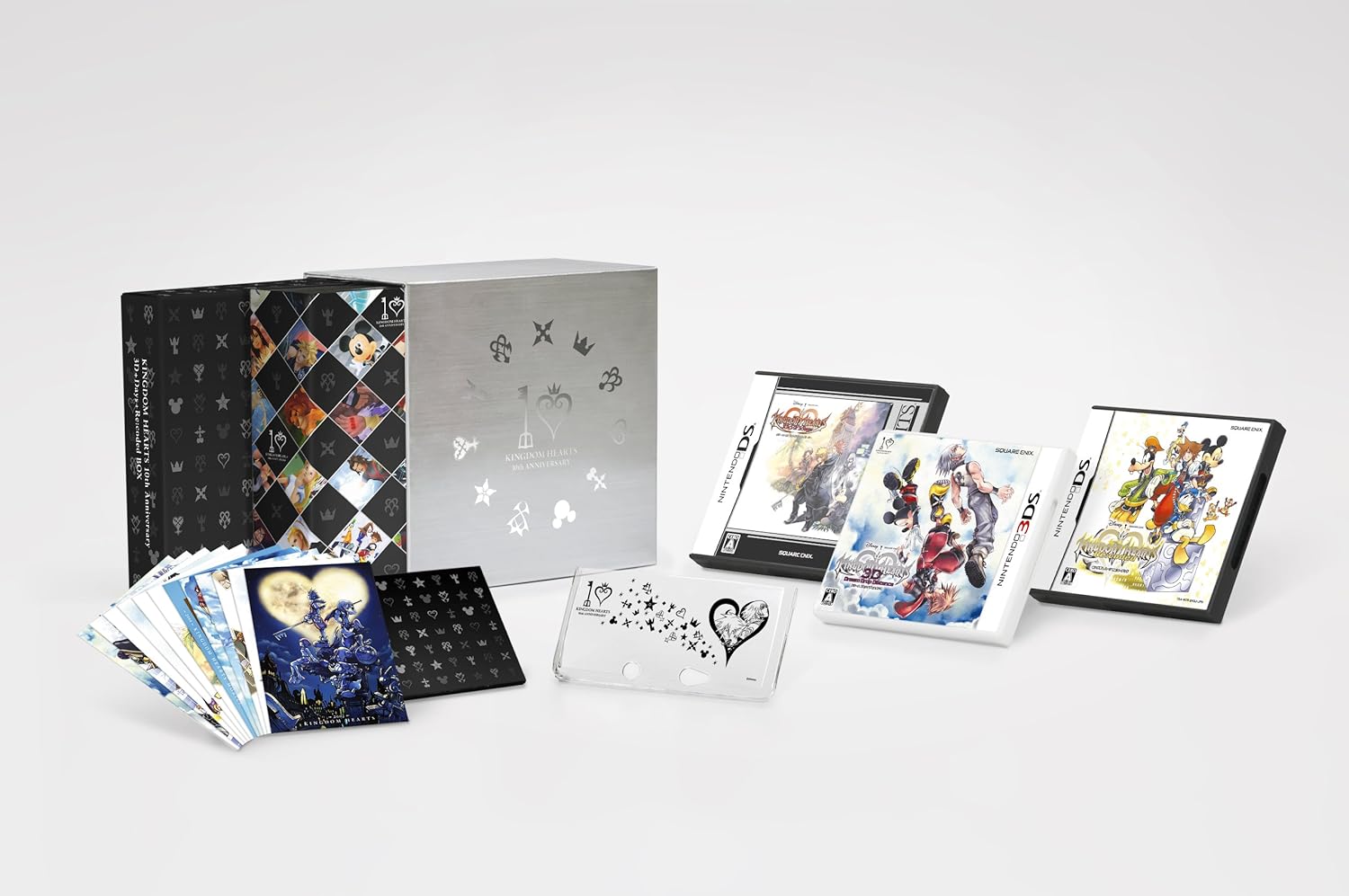 Kingdom Hearts 10th Anniversary 3D+Days+Re:coded BOX (Limited Edition: AR card included) - 3DS