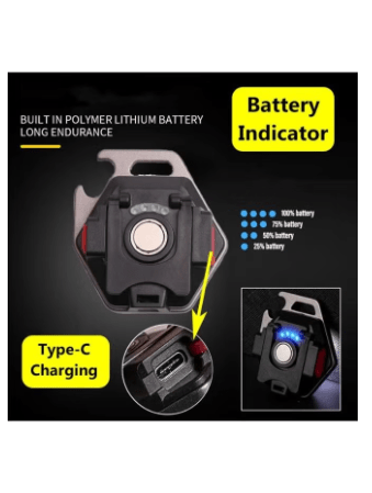 Small Mini LED Light-emitting Small Flashlight Keychain Light Strong Portable Light Flashlight Ultra-light W5131