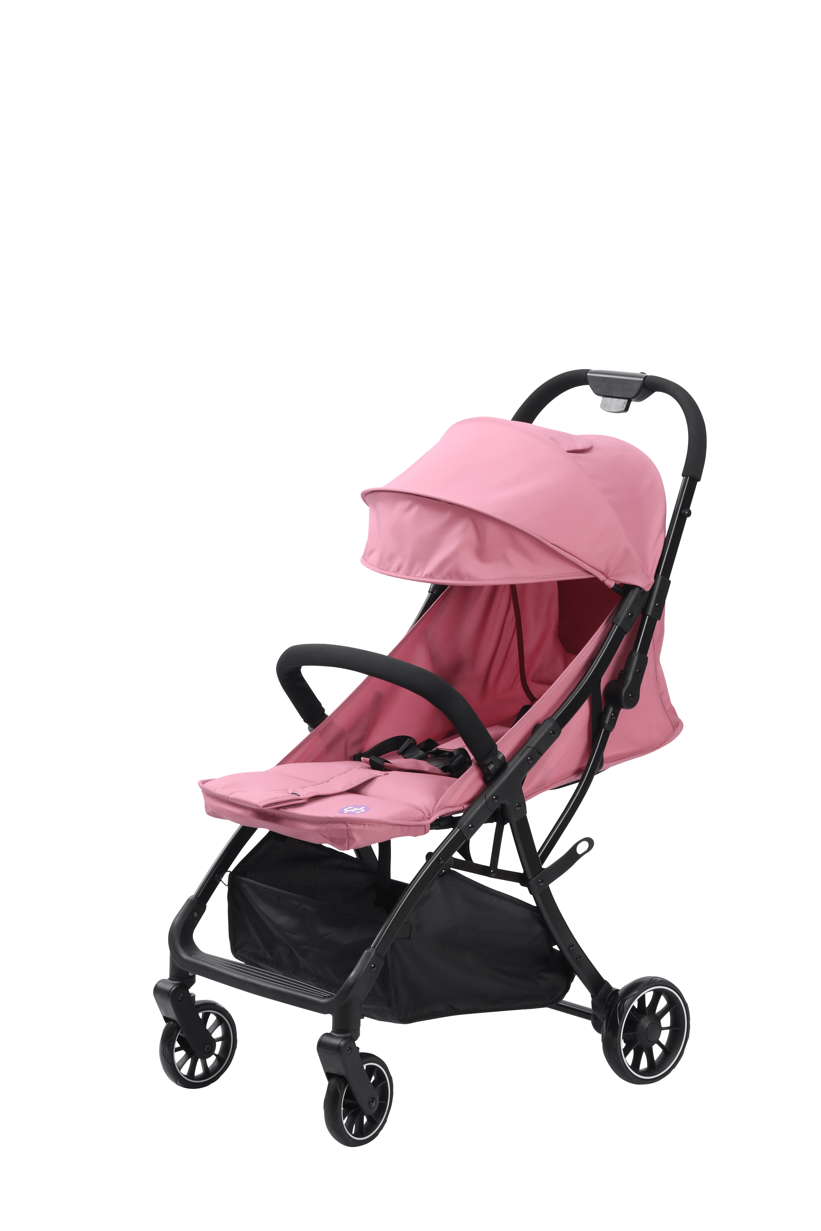 عربة أطفال هابابي بريميون كابين - وردي - Y1P