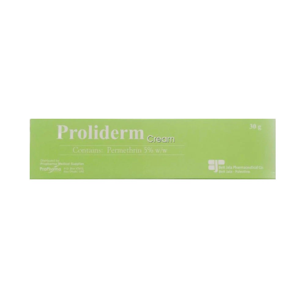 PROLIDERM PERMETHRIN 5%CREAM 30 GM