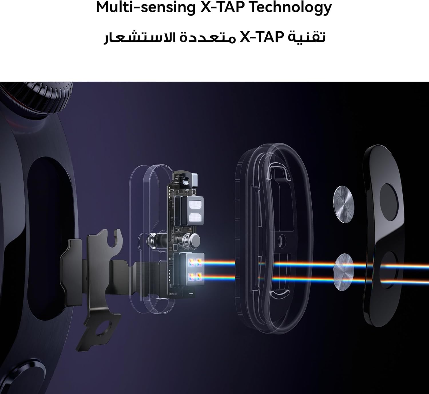 HUAWEI WATCH 5, 46mm Smartwatch, Multi-sensing X-TAP Technology, Fingertip Oxygen Saturation Measurement, Health at a Glance, eSIM, 6-Month Extended Warranty, Black