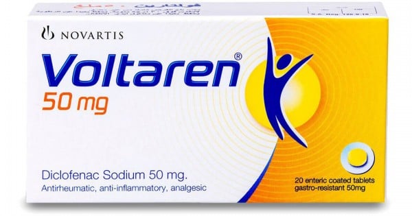 VOLTAREN 50MG 20S TAB