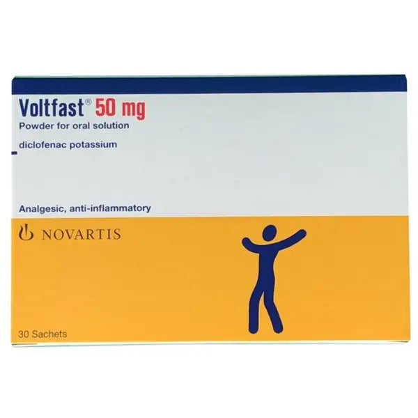 VOLTFAST 50MG POWDER 30 SACHETS