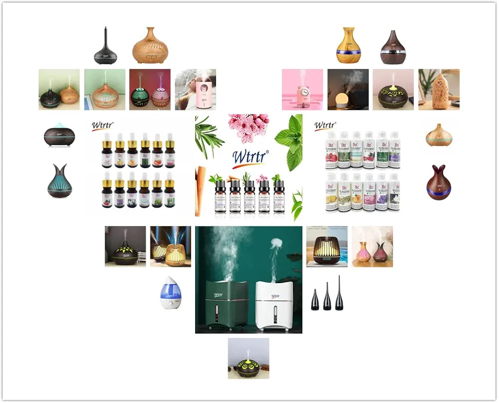 2.6L Cool Mist Humidifiers for Bedroom, Vase Design 2 Nozzle, Essential Oil Air Diffuser,Plant Humidifier Desktop Modern Room Decoration Man Woman Gift (White)
