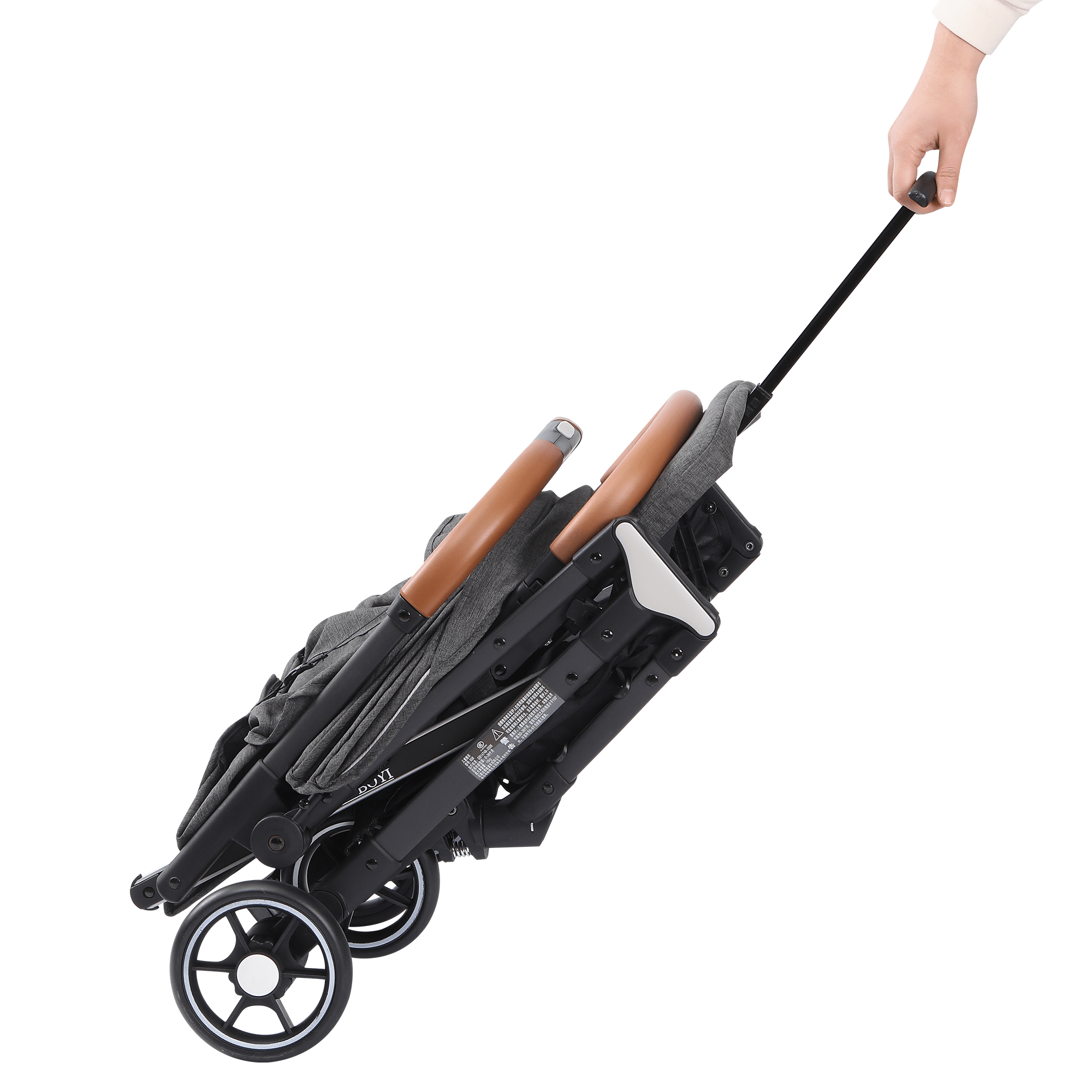 Hababy - نظام سفر Boyi - رمادي