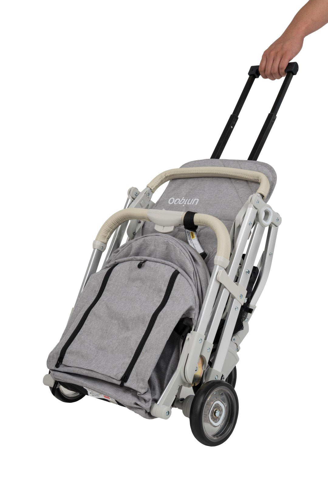 عربة أطفال يونيكو 4 رمادية - أوربان