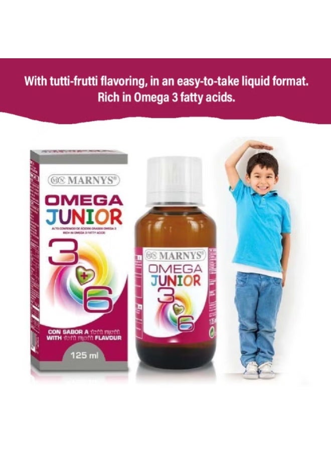 Marnys Omega Junior 3. 6 Syrup 125 ML