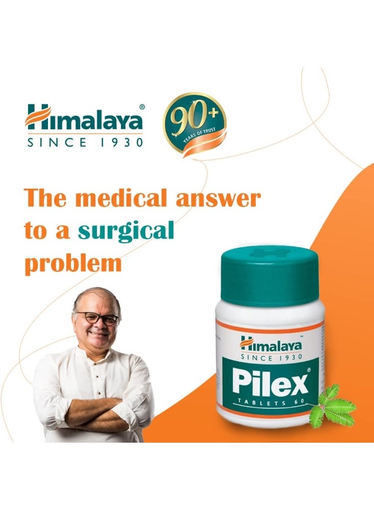 HimalyanR O Himalaya Pilex Tablet Piles Treatment 60 Tablets