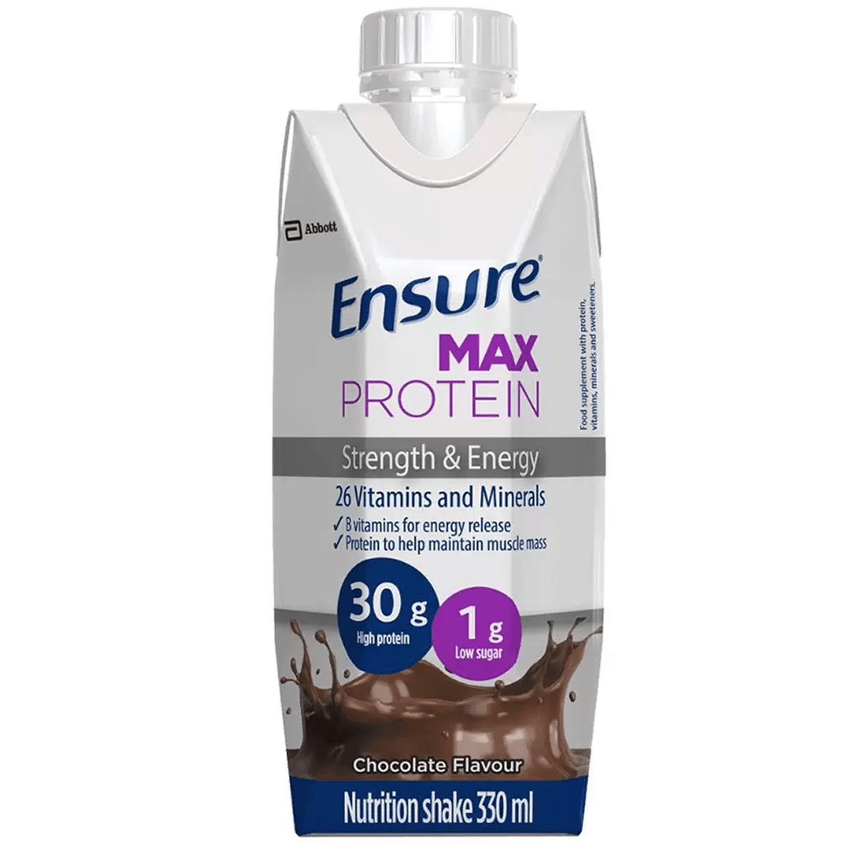 إنشور ماكس بروتين شوكولاتة 330 مل