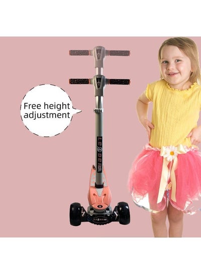 سكوتر ركلة قابل للتعديل والطي للأطفال