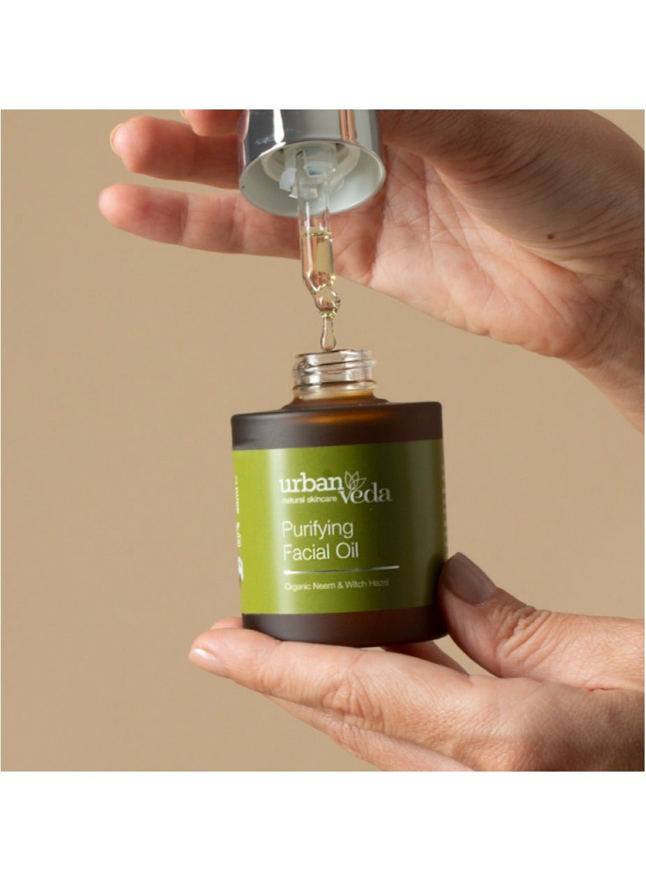 Urban Veda Purifying Neem & Tea Tree Facial Oil 30ml