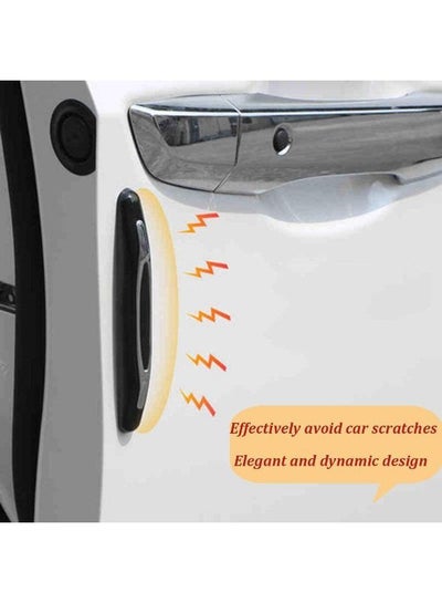 4 قطع واقي حافة باب السيارة من الخدش