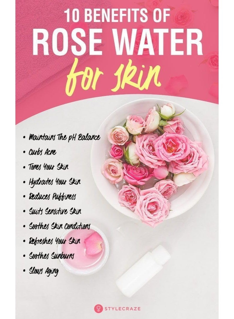 LA FRESH Rose Water with Refreshing Glycerin,250ml