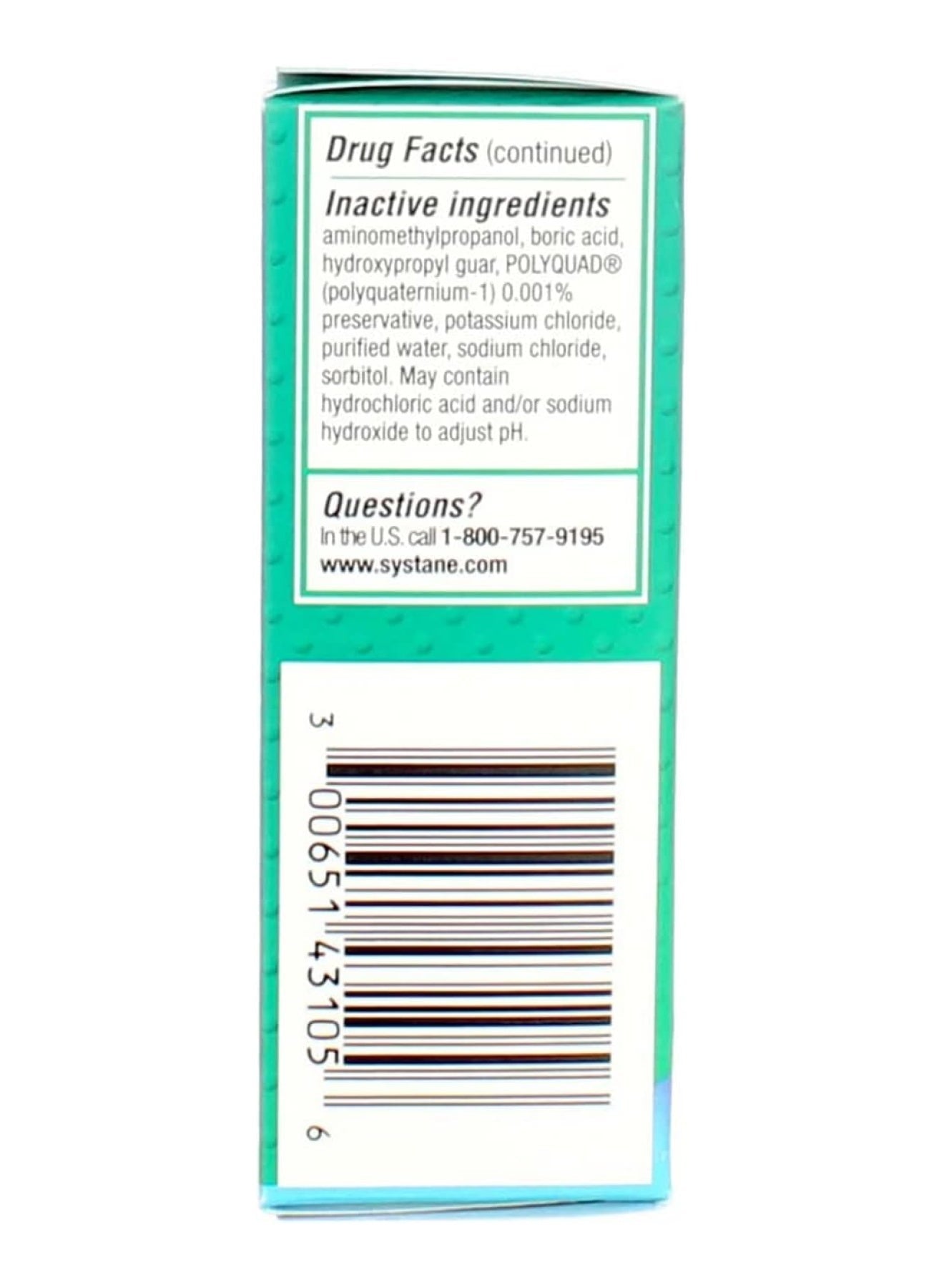 Systane Ultra Lubricant Eye Drops 0.3 Oz