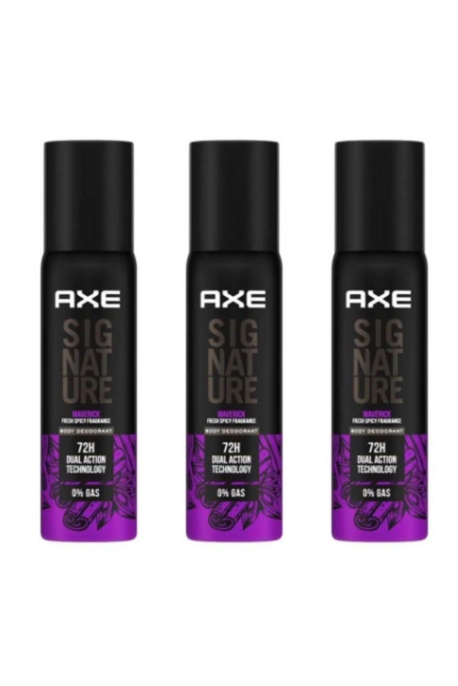 Axe Signature Dew Maverick No Gas Body Deodorant 122ml 3PCS