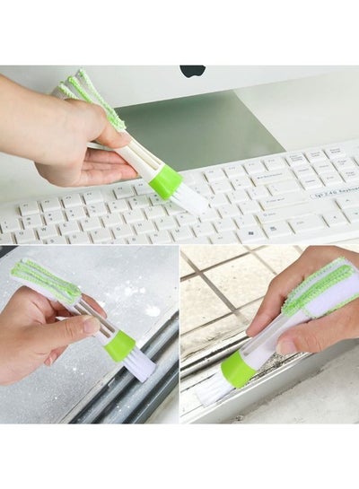 8 عبوات من منظم شماعات مسند الرأس لمقاعد السيارة وقطعة واحدة من فرشاة مكيف هواء السيارة