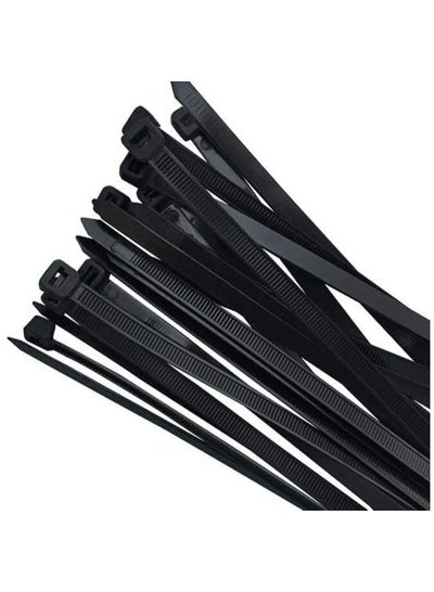 Cable Ties 100mm, 100 Pieces Pack Self-Locking Heavy Duty Nylon Plastic Zip Ties Wraps For Home, Office and Outdoor