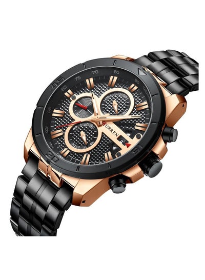 Multi-Functional Stainless Steel Men's Chronograph Watch 8337