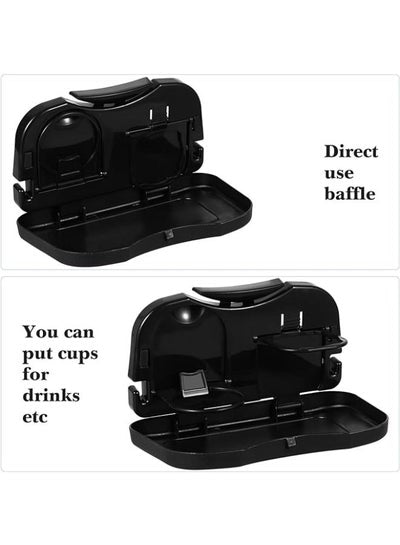 منظم طاولة الطعام للمقعد الخلفي للسيارة قابل للطي