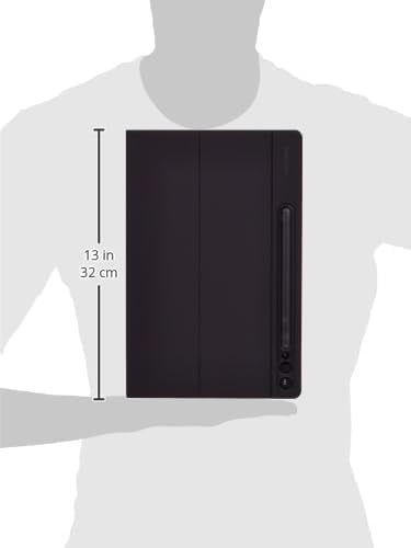 Samsung Galaxy Tab S9+ Book Cover Keyboard Slim, Black