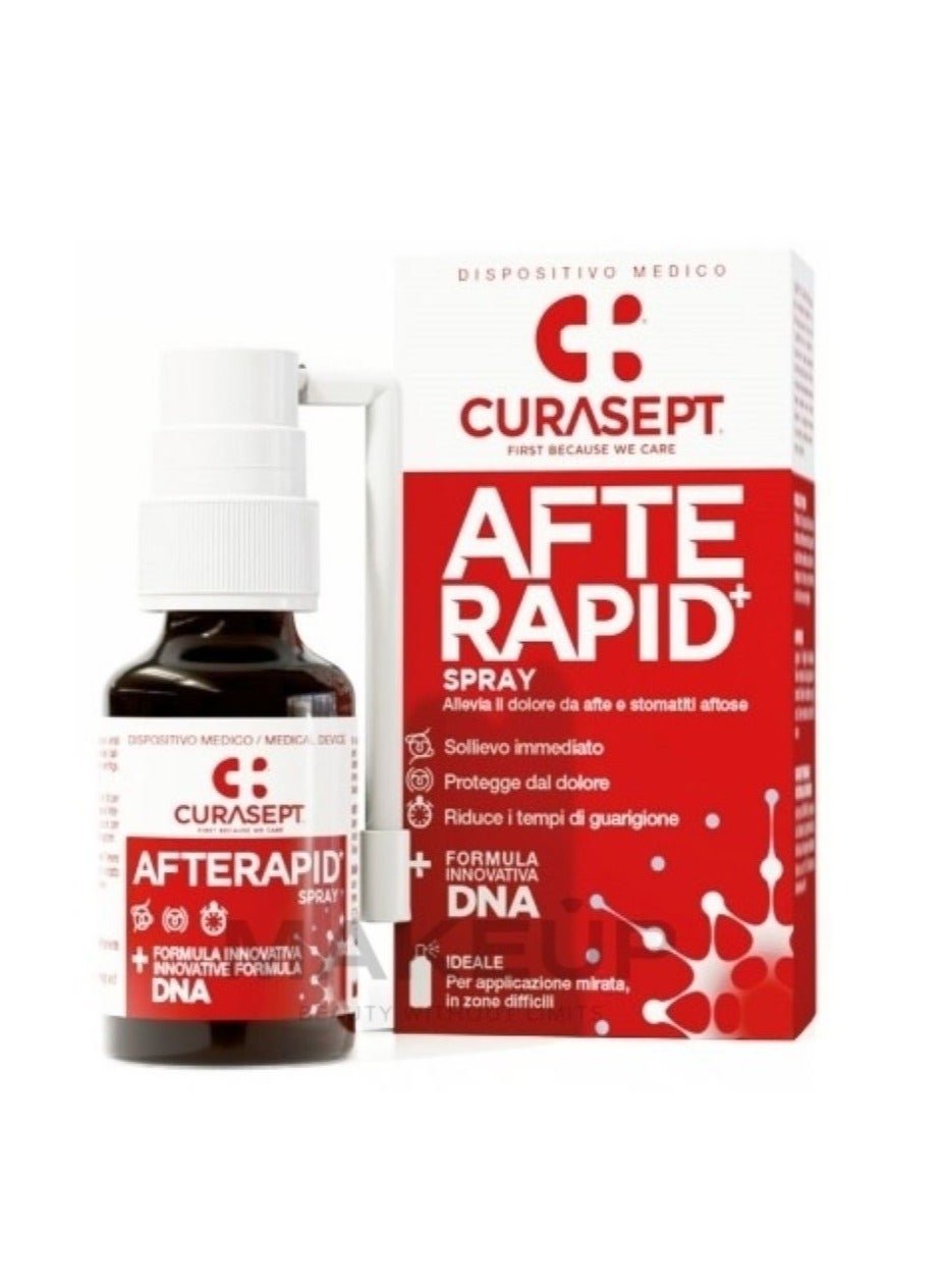 Curasept Oral Spray for Ulcers & Minor Wounds