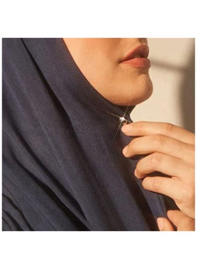 4 قطع دبابيس حجاب مغناطيسية متعددة الوظائف أقوى قوة تجارية وشاح ملون دبابيس صغيرة للنساء شكل دائري