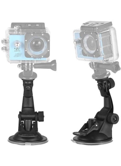 ملحقات كاميرا الحركة مع قاعدة تثبيت للسيارة مع محول ثلاثي القوائم متوافق مع GoPro