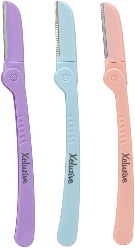 Xcluzive Facial & Body Hair Razor, Pack of 3, Plastic Handle, Unisex-Adults