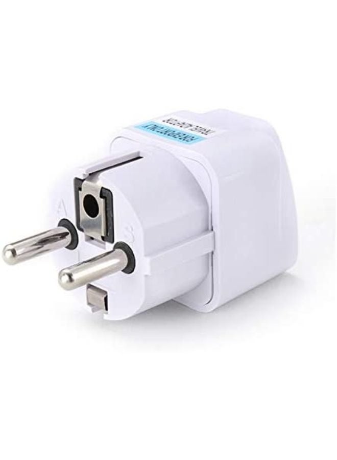 3 Pieces Universal AU US UK to EU Europe Plug AC 250V Power Travel Adapter