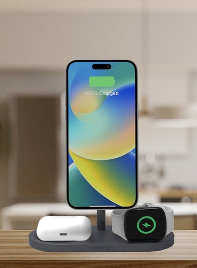 X23 PRO 3 in 1 Magnetic Phone Stand Wireless Charger