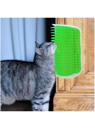 Cat Self Grooming Brush - Face Scratcher And Massage Comb