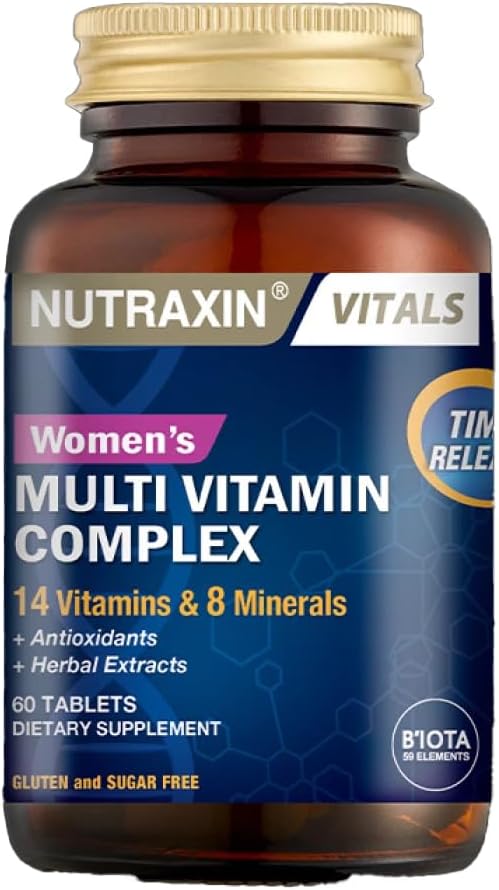 Nutraxin Womens Multivitamin Mineral Complex 60 Tablet