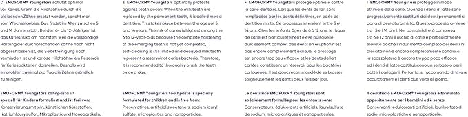 EMOFORM® YOUNGSTARS TOOTHPASTE 75 ml