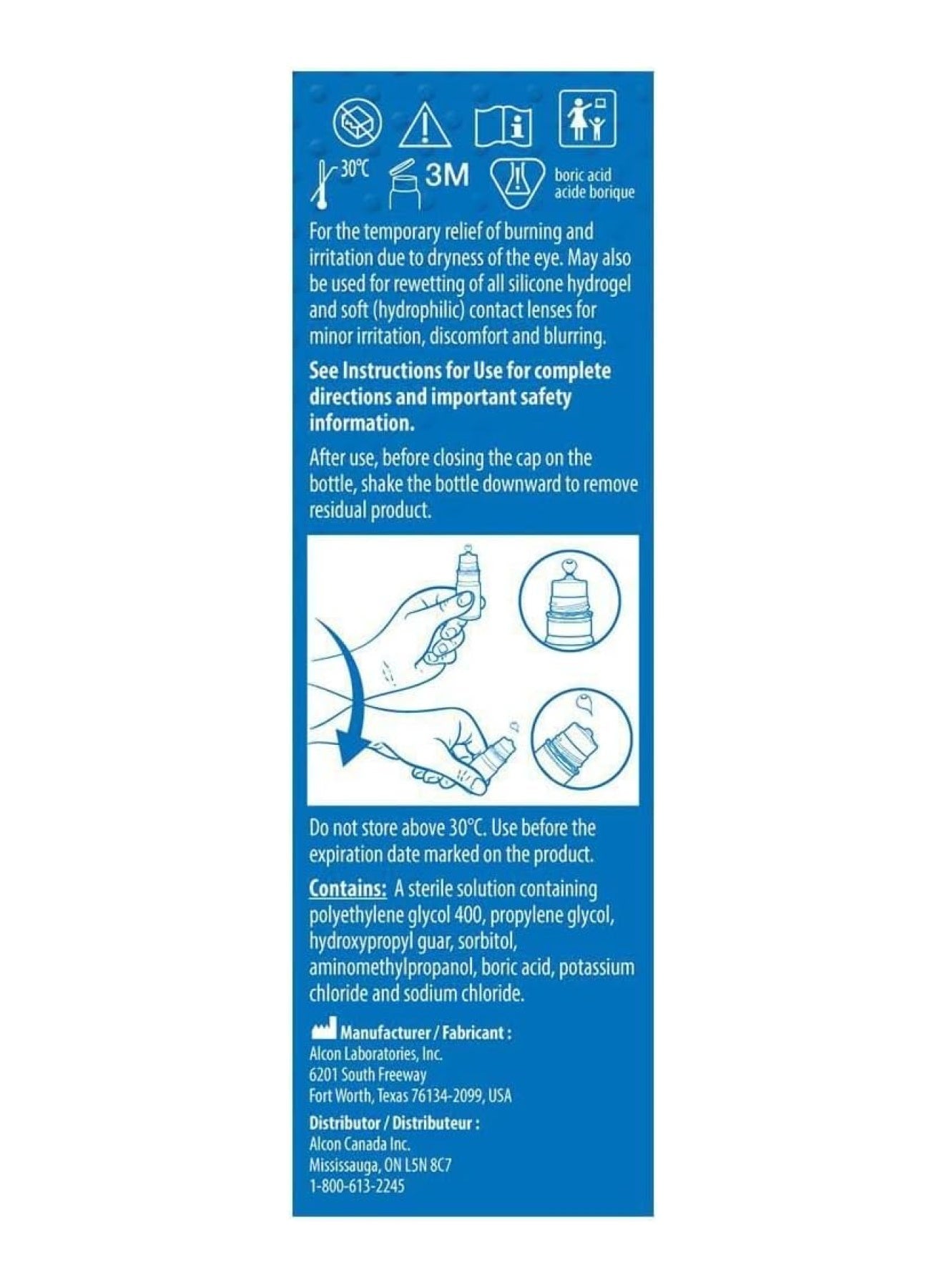 Systane Ultra Lubricant Eye Drops 0.3 Oz