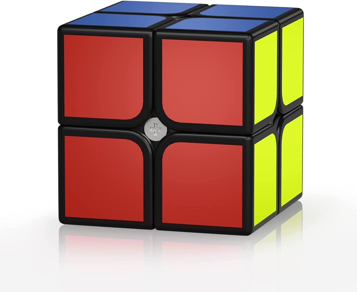 مكعب السرعة مونتشي ٢×٢، مكعب كي دي ٢×٢×٢، ملصق فائق المتانة بألوان زاهية (٢×٢×٢)