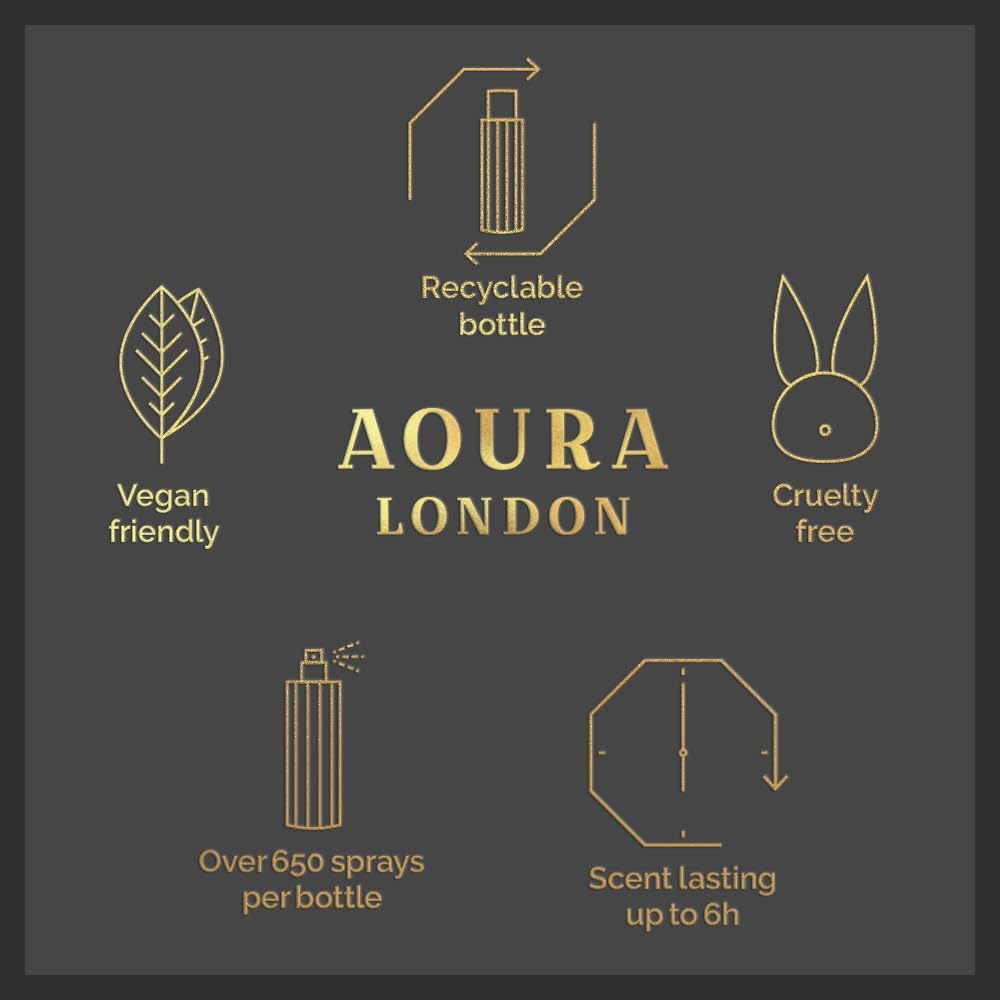 Aoura London Pretty Woman Eau De Parfum | Fresh Floral Musky Fragrance|Long Lasting Perfume for Women 100ml