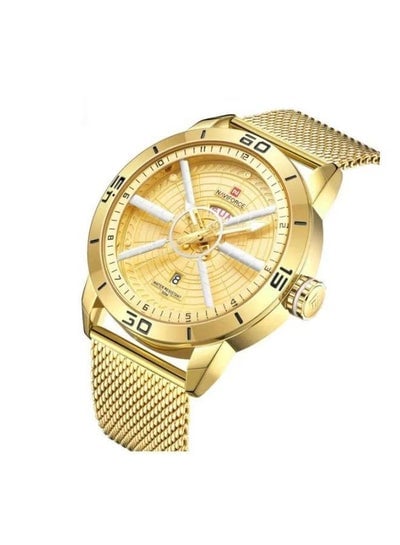 Men's WT-NF-9155-GO Stainless Steel Analog Watch - Gold