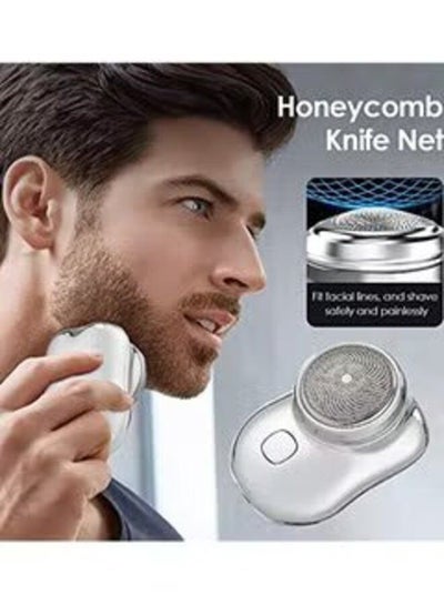 Mini Shaver Portable Electric Shaver (Silver)