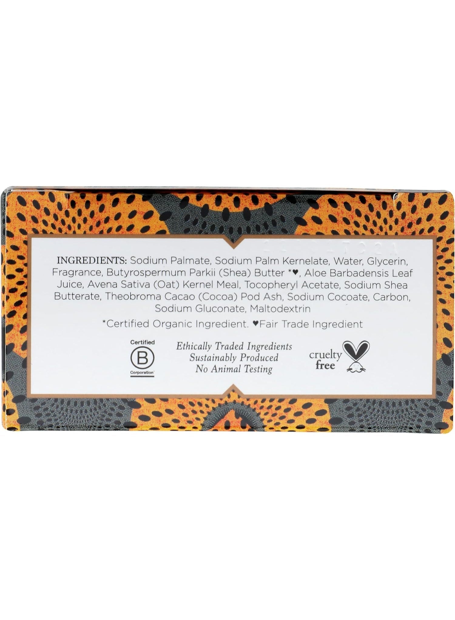 Shea Moisture African Black Soap Bar Soap For Unisex, 5 Oz.