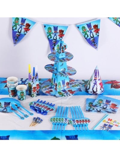 Brain Giggles PJ Masks Theme Disposable Tableware