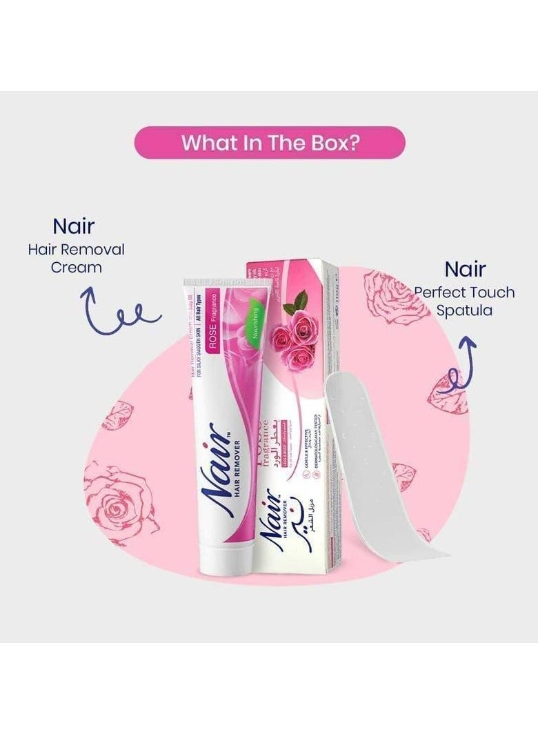 NAIR HAIR REMOVAL CREAM ROSE 110ML