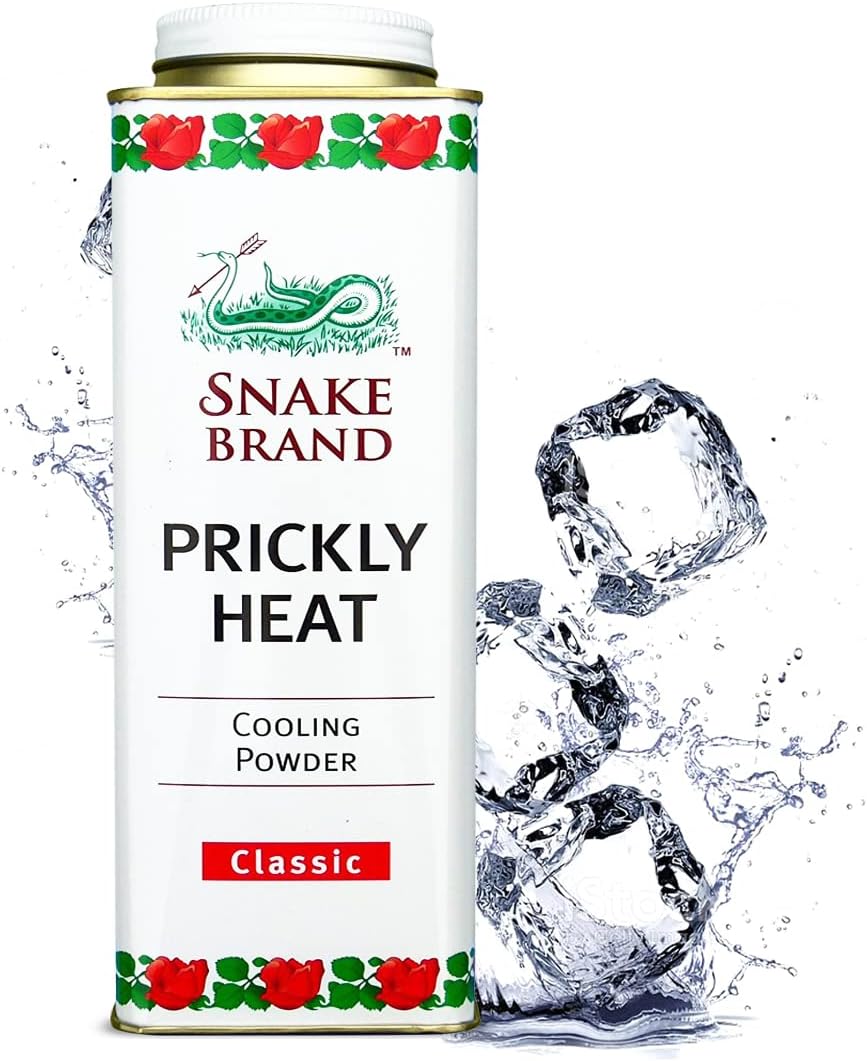 Snake Brand Prickly Heat Original Cooling Powder Classic 280gm
