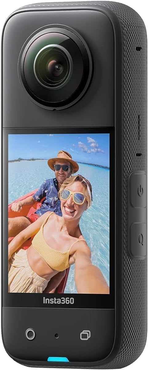 CINSAAQ/B X3 360 Degree Action Camera- Black