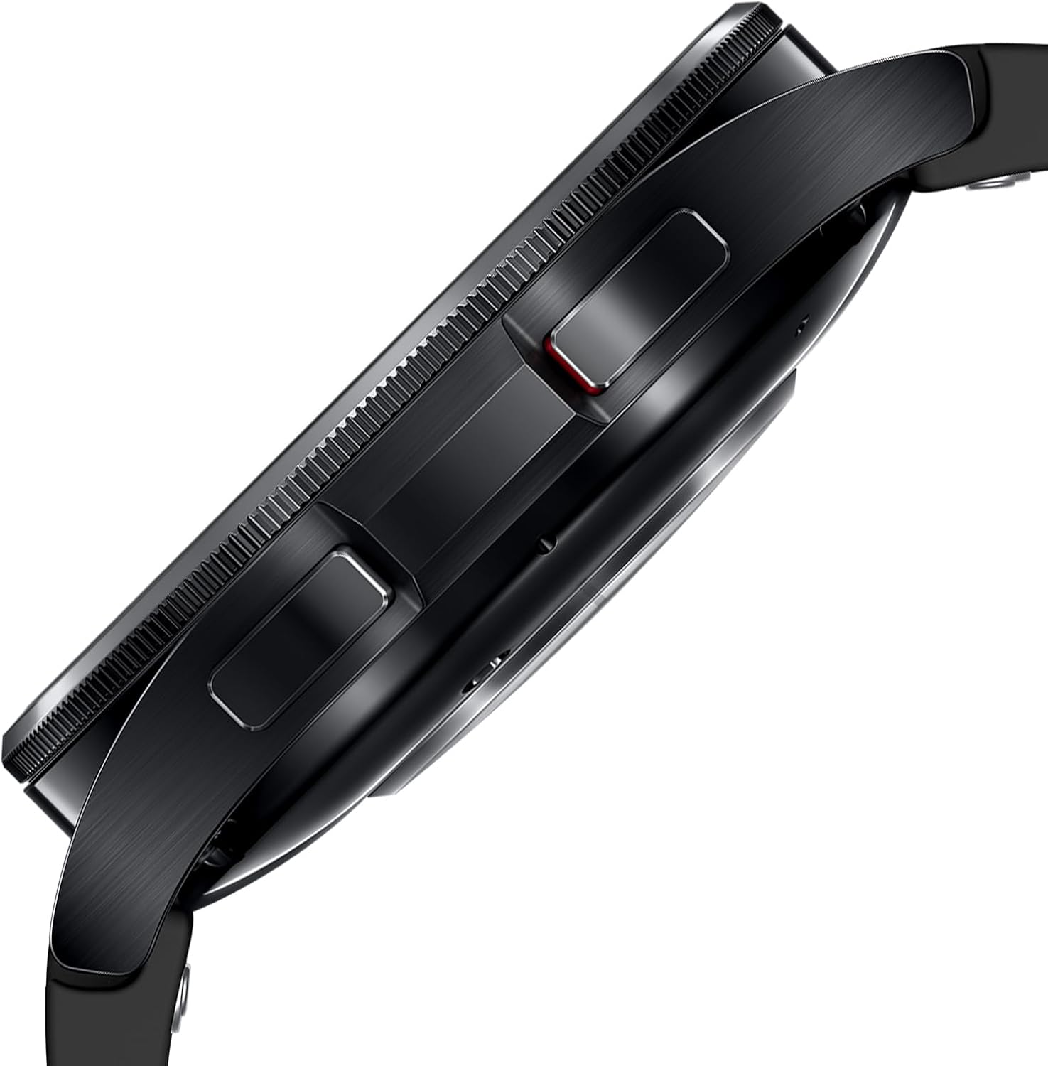 ساعة سامسونج جالكسي واتش 6 كلاسيك الذكية، مراقبة الصحة، متتبع اللياقة البدنية، بطارية شحن سريع، بلوتوث، 47 مم، أسود (إصدار الإمارات العربية المتحدة)