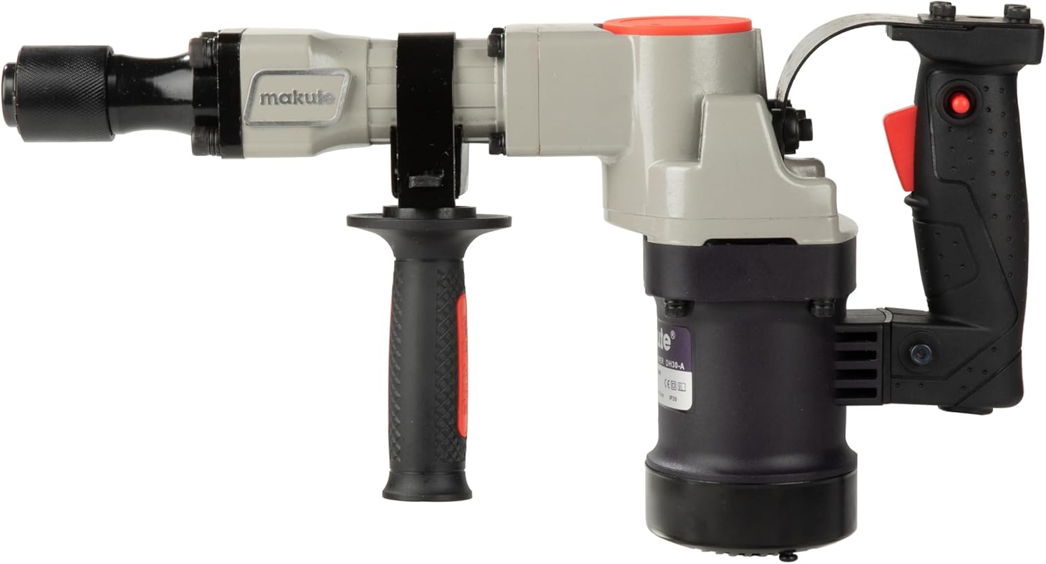 Makute Demolition Hammer DH-30A 1600W - Powerful Concrete and Metal Demolition Tool